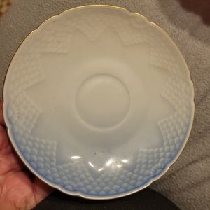 B&G Bing & Grondahl Seagull Blue Copenhagen Porcelain Saucer 463